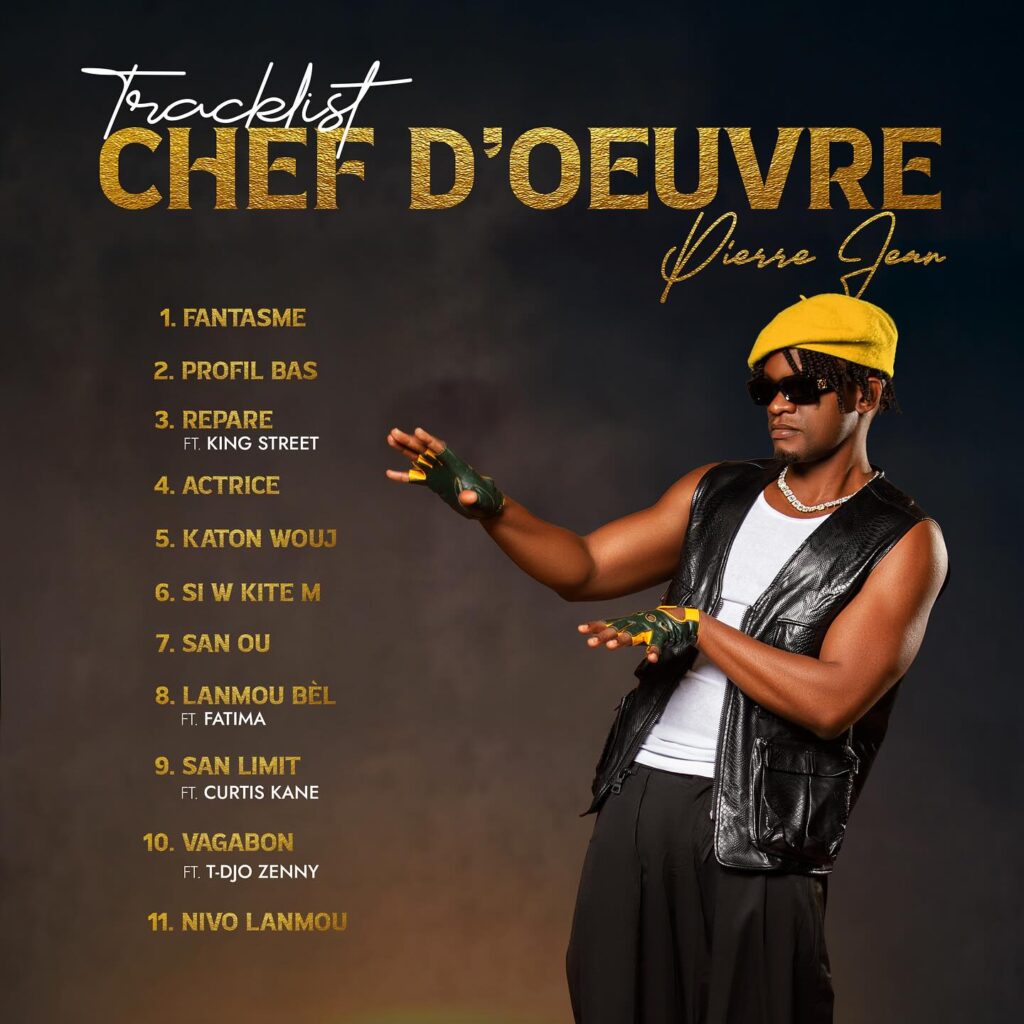 Milien Pierre Jean vini an Chedèv (chef d’oeuvre)